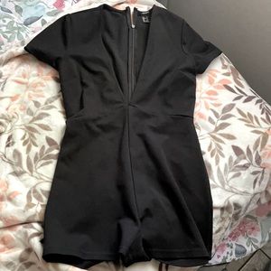 Black Romper worn once Size Small